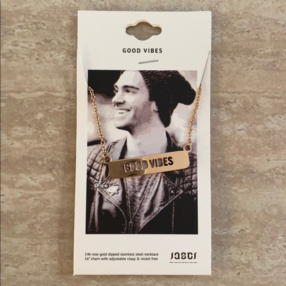 Delicate Good Vibes necklace